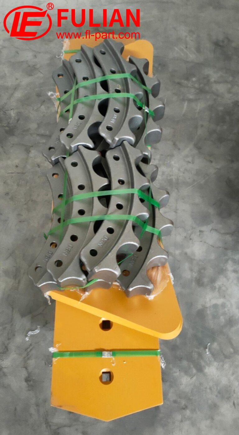 To Saudi Arabia, Bottom Roller and Slope Board and Sprocket Segments ...