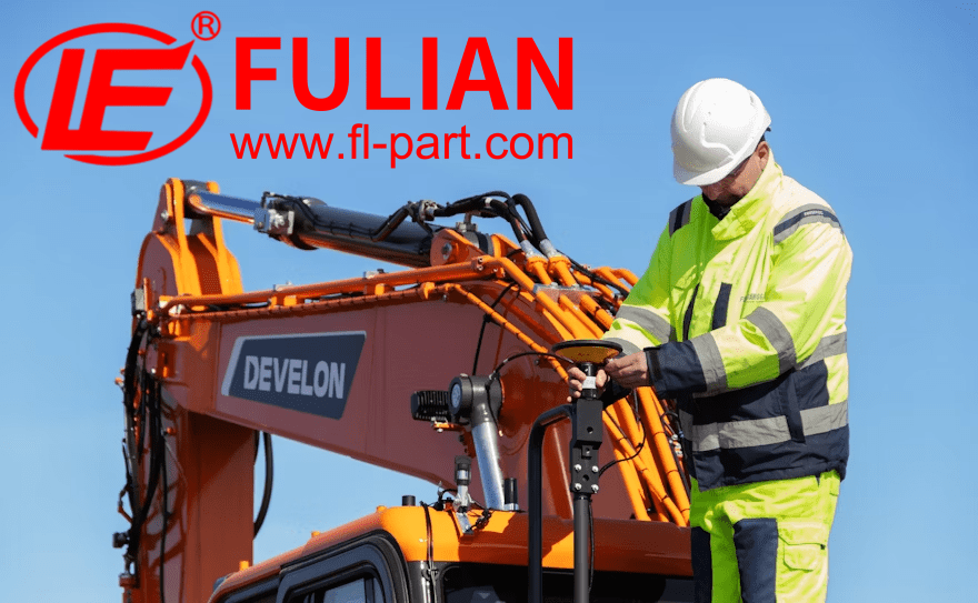 develon and leica unveil 3d machine control for dx225lc 7x excavator