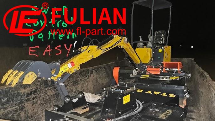 how do i change the control pattern on my komatsu excavator