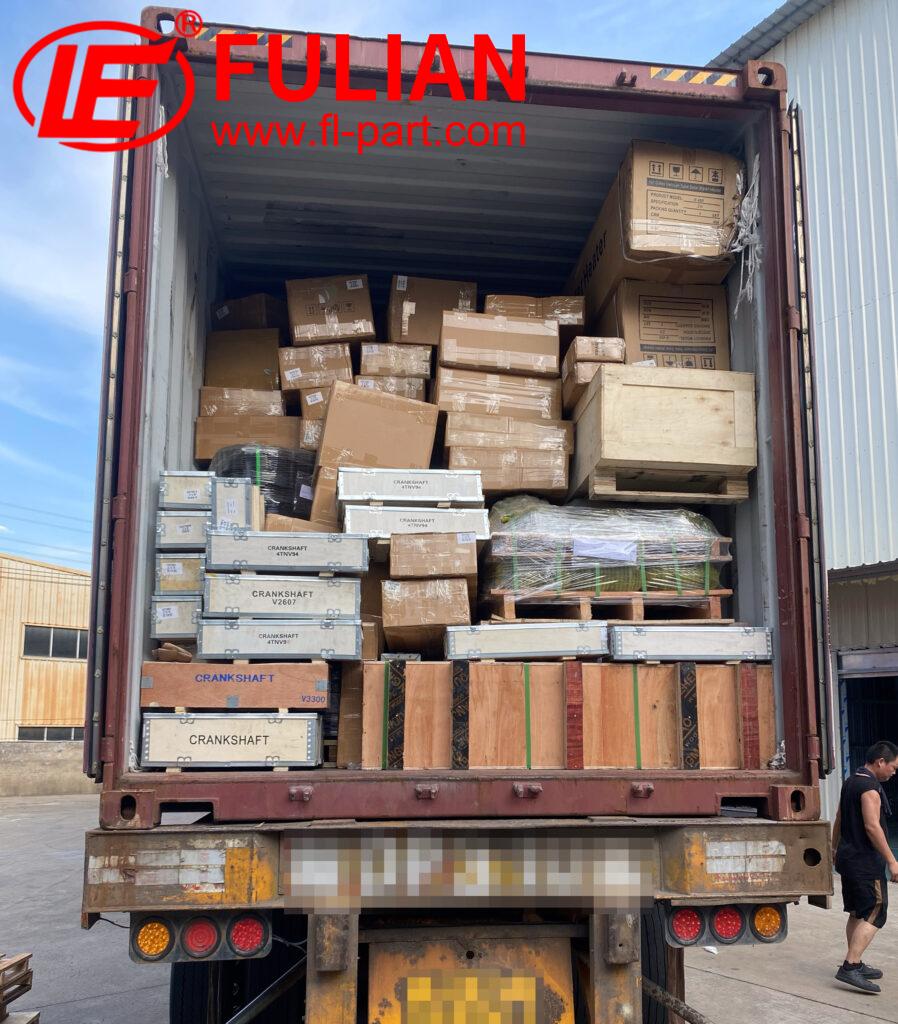 to guyana, ldlers and bucket for doosan dx60 shipped(2)