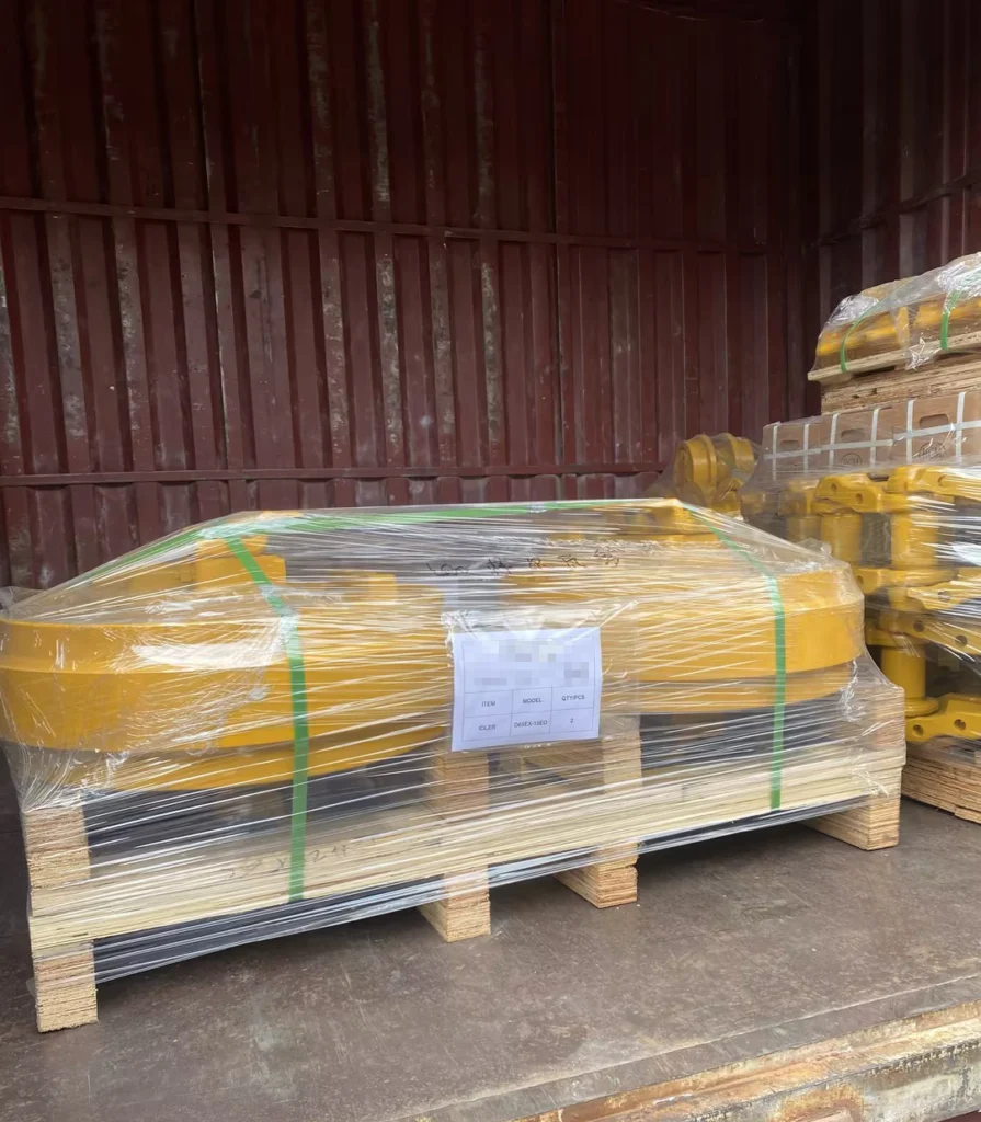to belgium, idler for komatsu d65ex 15eo shipped (1)