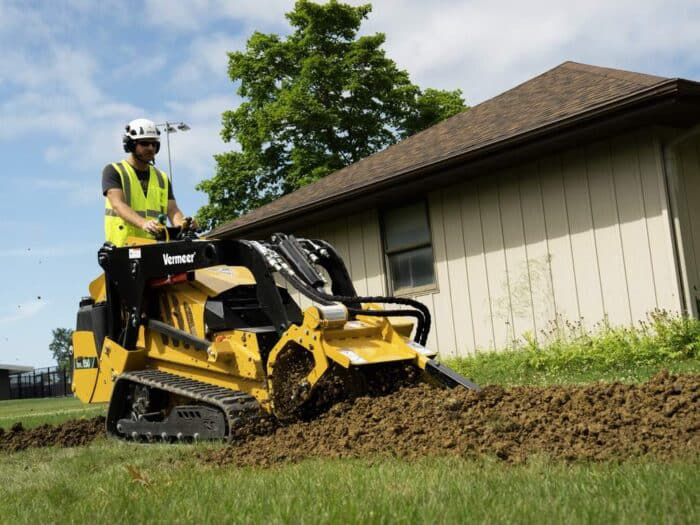 vermeer expands compact equipment line with four new stand on mini track loaders for job site efficiency