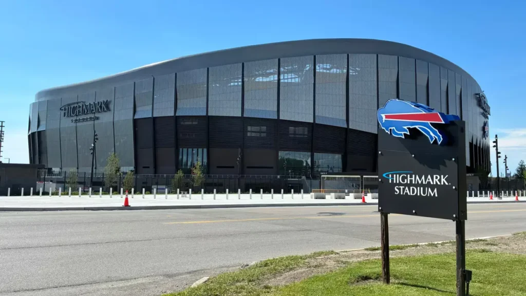 highmark stadium completion marks the end of a mega construction cycle driving heavy equipment demand