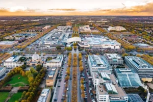 central bletchley regeneration project creates new demand for excavator parts and urban construction equipment solutions